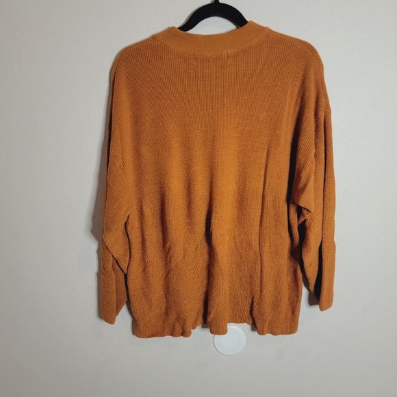 FP BEACH FREE PEOPLE Pullover Oversized Beach color Rust Sweater - Picture 2 of 5